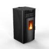LINEAFIRE A Pellet Stove WITH WIFI BLACK - Image 4