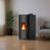 LINEAFIRE A Pellet BOILER WITH WIFI BLACK - Image 5