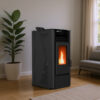 LINEAFIRE A Pellet Stove With Wifi Black - Image 4