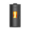 LINEAFIRE A Pellet BOILER WITH WIFI BLACK
