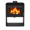 LINEAFIRE Wood Stove Black R1203A