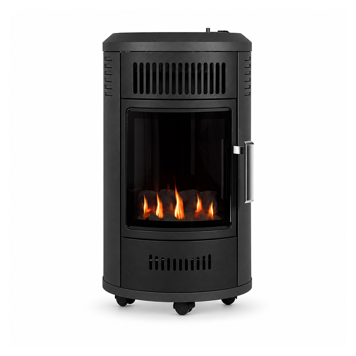 Gas-Stove-FH-508BF-white-1 LIVE FIRE Gas Stove FH-508BF - 3.4 KW with Fan - Image 1
