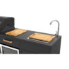 ROYAL GOURMET Gas BBQ with Sink and Fridge - Image 4