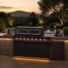 EUREKA Gas BBQ grill stainless steel 6+1+1 burners - Image 2