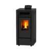 LINEAFIRE Pellet Stove Black K10