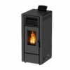 LINEAFIRE Pellet Stove Black KT12