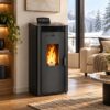 LINEAFIRE Pellet Stove Boiler with Fan - Image 2